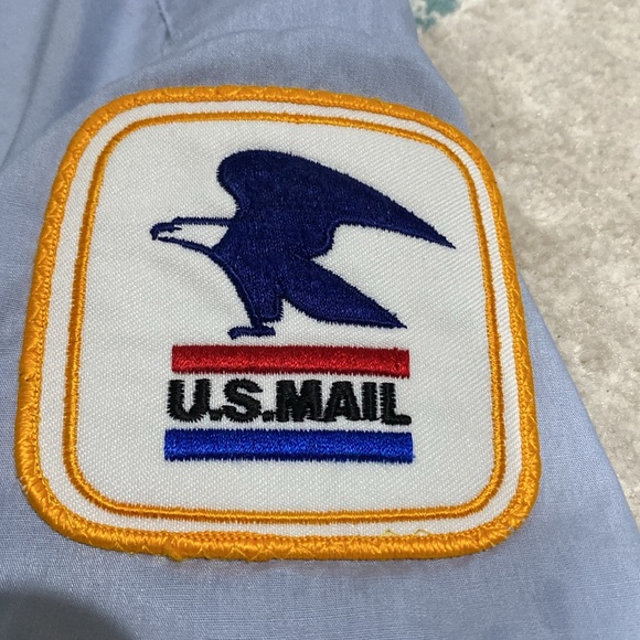 Vintage USPS United States Postal Service Uniform Shirt M - Picture 3 of 7